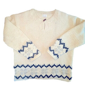 Moda Int'l Vintage 90s Hippie Wool Sweater Oversized Unisex L XL